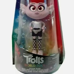 TROLLS WORLD TOUR Movie STYLIN BARB Fashion Doll H